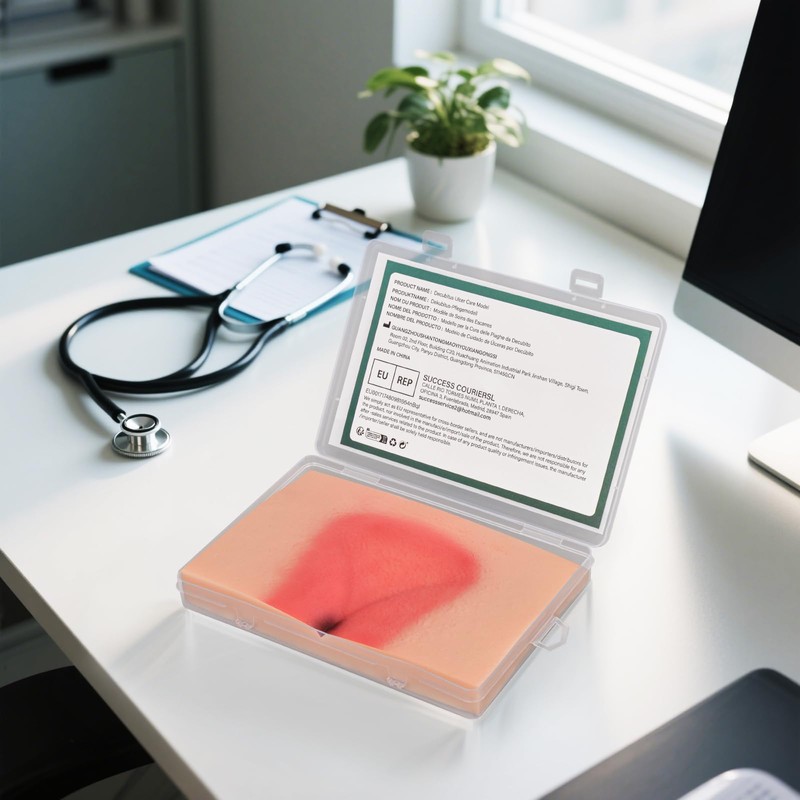 MedEduQuest Decubitus Ulcer Wound Care Model, Bedsores Model, Pressure Injury