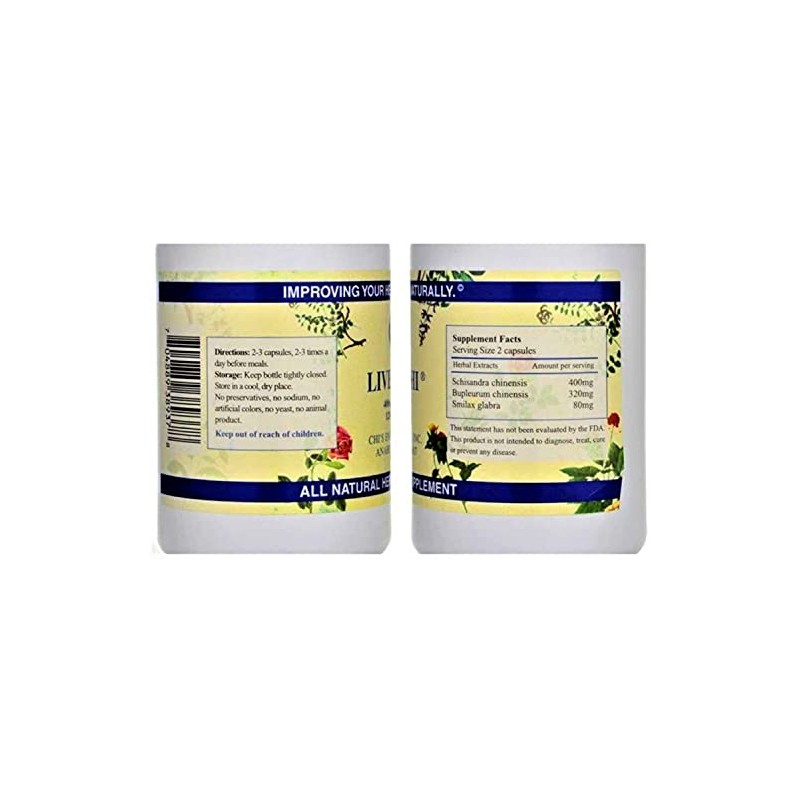 Chi - Liver Chi - Herbal Supplement with Traditional Botanicals