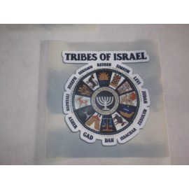 IntheTruth NEW DTF Exclusive The 12 Tribes Of Israel Iron On Patch Iron On Heat Stamp