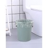 Cadine 6 Litre Bin Bags Small with Plastic, Transparent, Pack