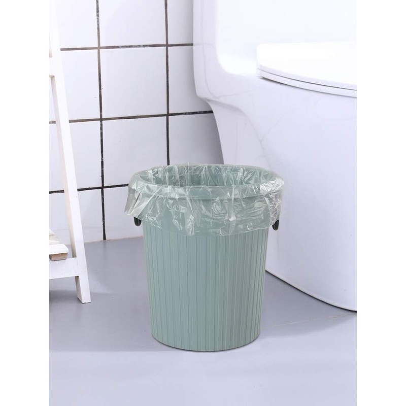 Cadine 6 Litre Bin Bags Small with Plastic, Transparent, Pack