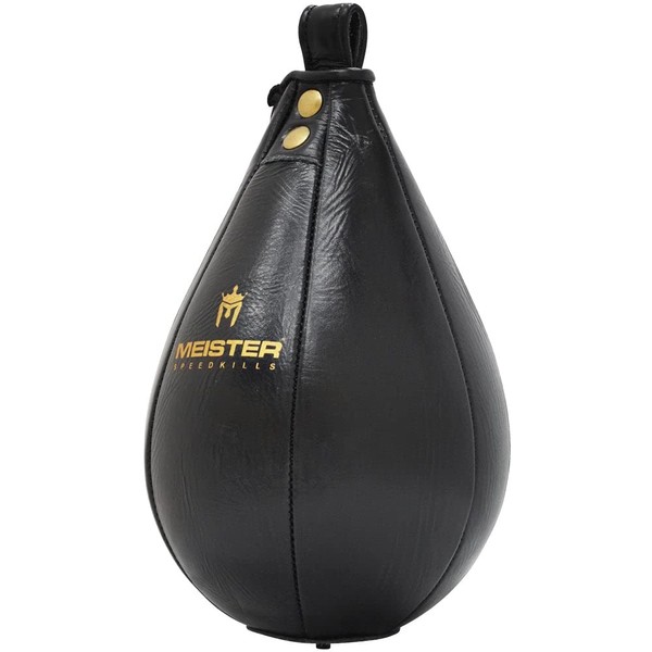 Meister SpeedKills Leather Speed Bag with Lightweight Latex Pocket -