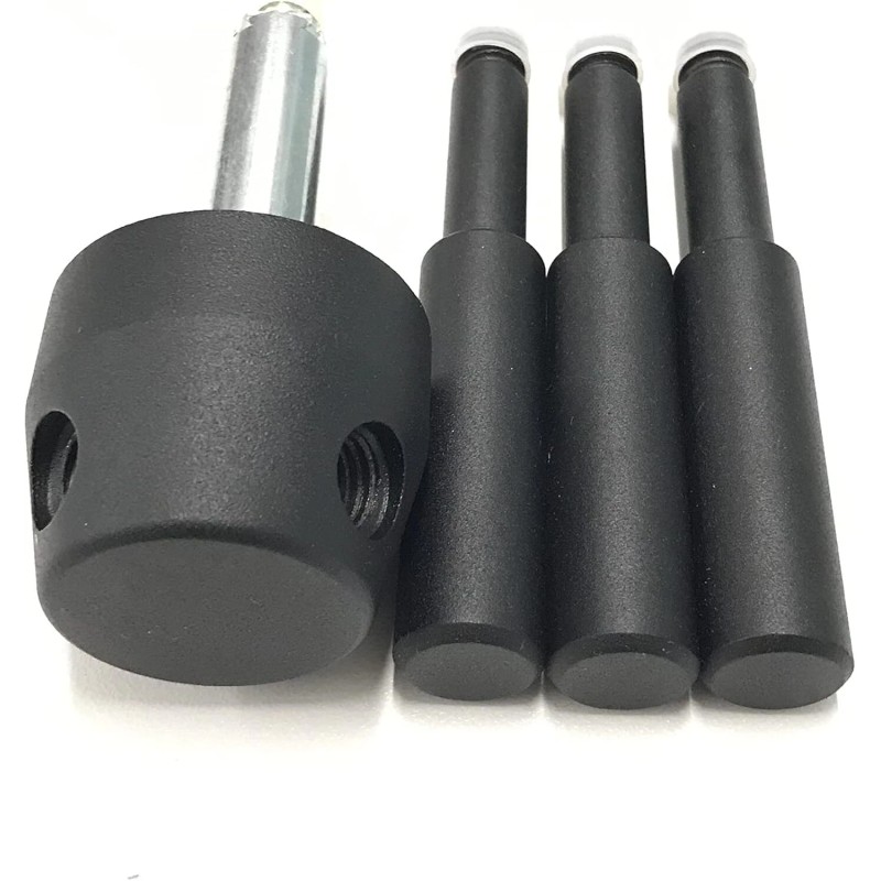 MOUNT 3 Spoke Gun Safe Handle Replacement, Black Heavy-Duty Handle