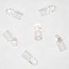 Wand Tip Hook Sleeve 6pcs Clear Plastic Shepherds Hook Wand
