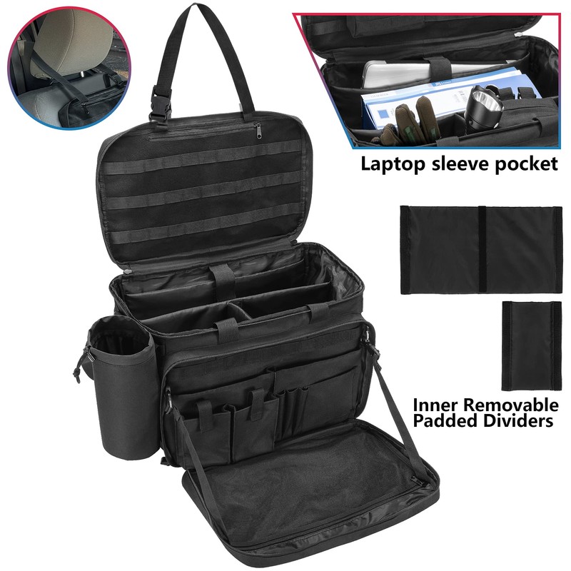 Trunab Patrol Bag Law Enforcement, Police Duty Bag, Car Front