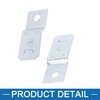 A ABSOPRO Car Relay Bracket 5mm Hole Automotive Relay Bracket