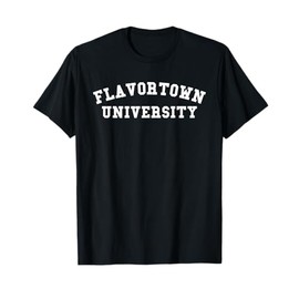 Flavortown University American Food Gift Flavor Town T Shirt T-Shirt