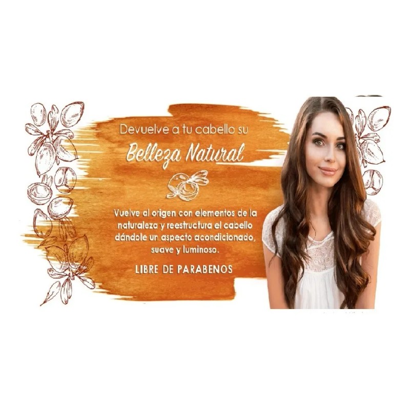 Mascarilla Argan Nutrapel Keractive Moroccan Sin Parabenos