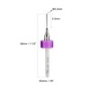 TA-VIGOR 20Pcs Micro Drill Bit 0.3mm, Purple PCB Drill Bits