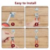 Pack of 10 Adjustable Toggle Clamps, Lock Lever Lock Tension
