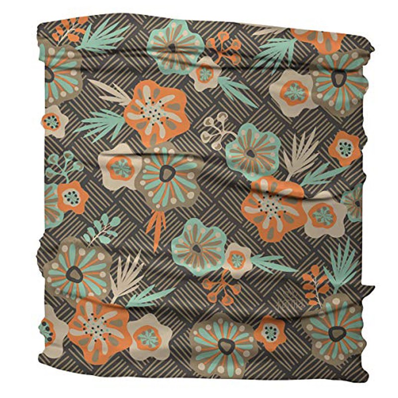 Karma Retro Flower Headband for Women - Medium - Fabric