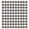 100 Sets Mushroom Rivets Round Head 10mm Electroplating Semicircle Alloy