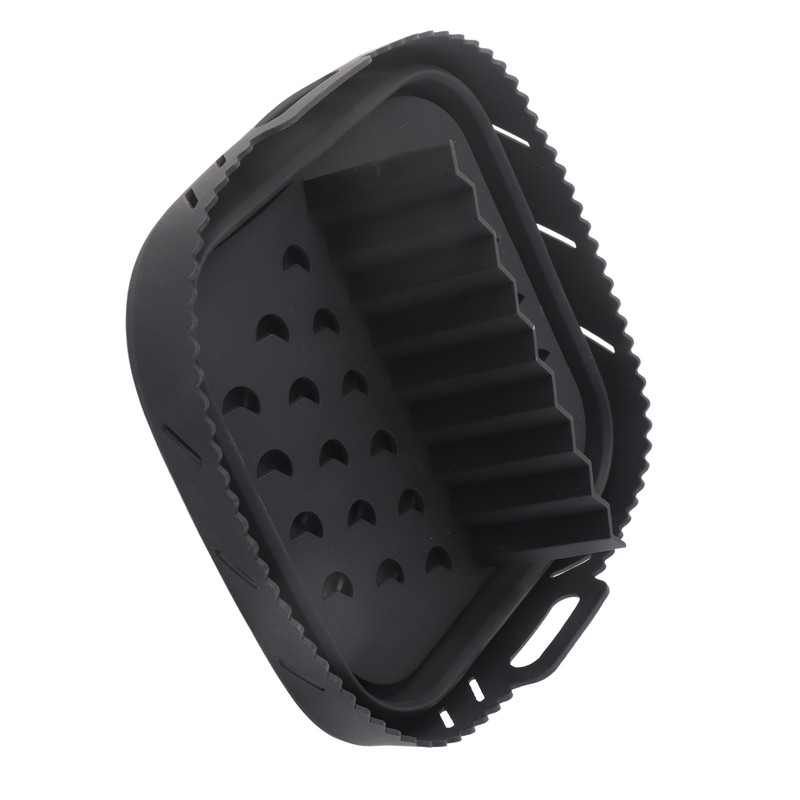 Square Air Fryer Silicone Baking Pan with Silicone Mat Air
