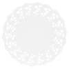 Garcia de Pou 250 Unit Round Doilies Paper White 11.5