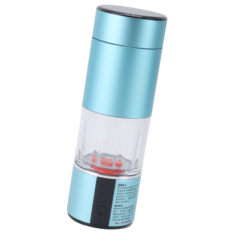 Hydrogen Water Bottle 230ml 6000ppb Magnetic Charging Electrolysis Nano Hydrogen