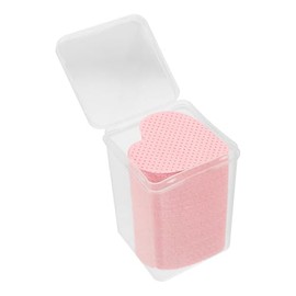 Toallitas Quitaesmalte de Algodón Rosa 200 Hojas Suaves y Gran Capacidad para Cuidado de Uñas en Casa y Rutina de Manicura