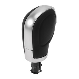 HOPESPANNER Automatic Gear Shifter Knob for VW Tiguan 2009-2024 Plastic Automotive Gearbox Stick Shifter Lever Knob Black Silver Tone