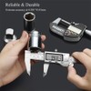 Digital Caliper, Caliper Measuring Tool with Stainless Steel, Electronic Micrometer