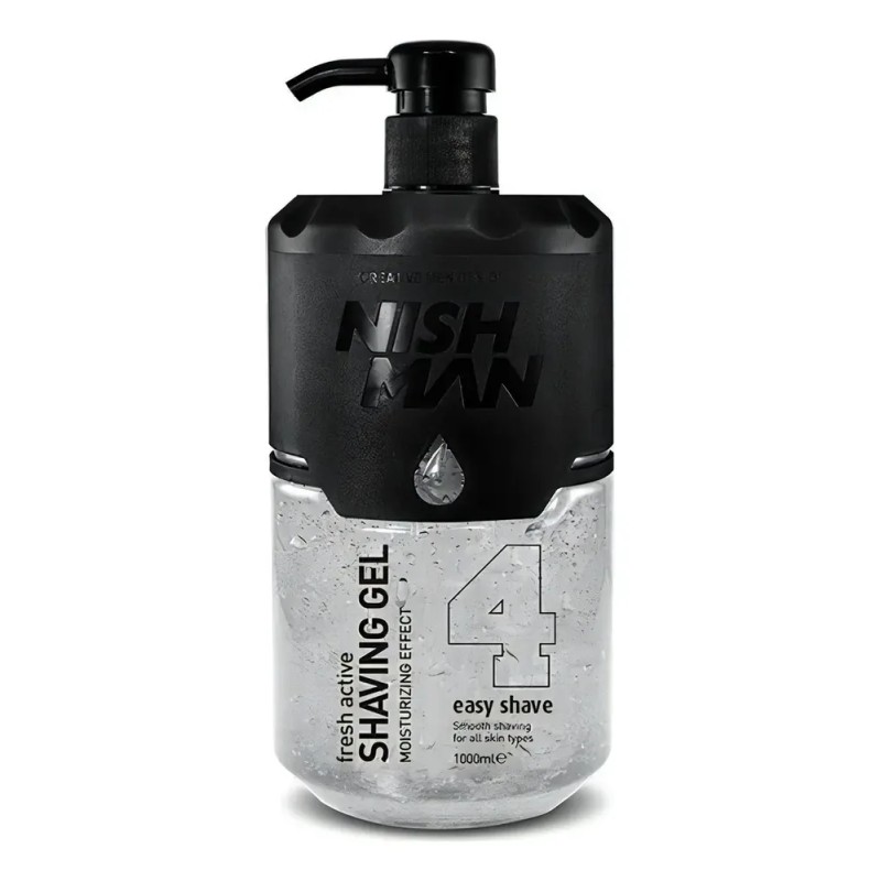 Gel De Afeitar Nishman 1lt Shaving Gel 4