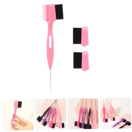FOMIYES Eyebrow Comb Brush Double-headed Women's Hair Edge Tool Replacement Head Sleek Compact Design