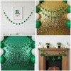 St. Patrick's Day Garland, Lucky Four Leaf Clover Banner with