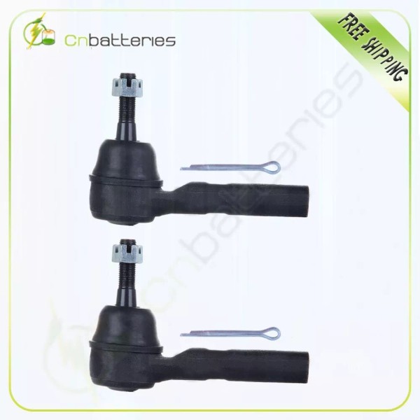 SCITOO 2Pcs Suepension Front Outer Tie Rod End Kit Fits