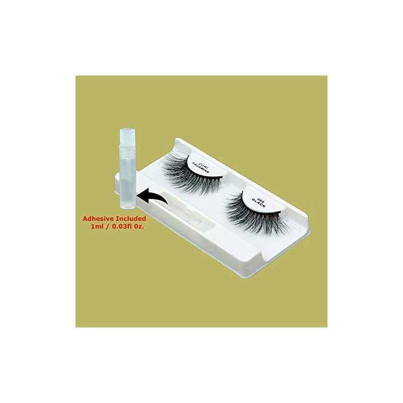 ZURI Fauxmink False Eyelashes | XD/8D X-Dimensional Natural False Lashes