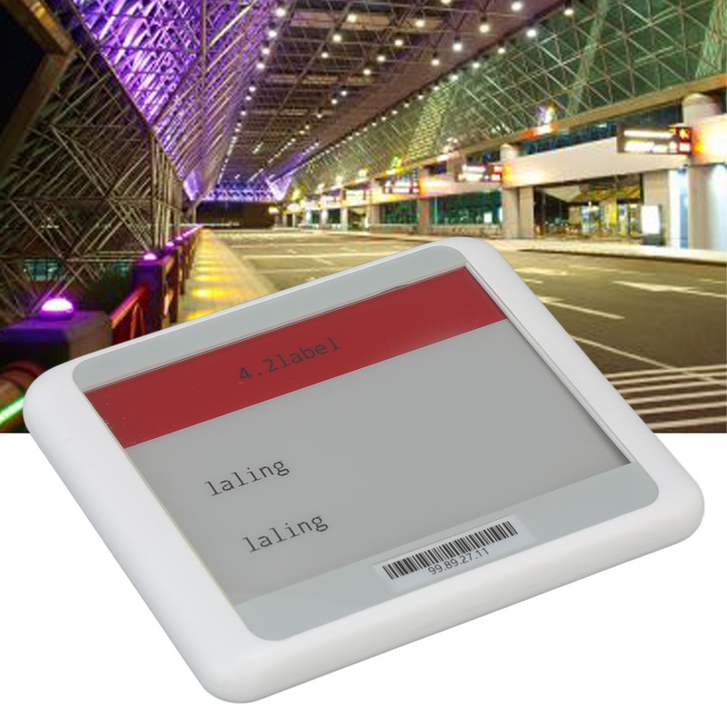 4.2in TFT Screen Electronic Shelf Label Bluetooth Connection Price Tag