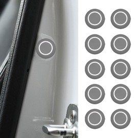 GAOLAOSY 10PCS Car Door Shock Absorber, Self-Adhesive Side Door Bumper Anti-Collision Protection Sticker, Multi-Function Auto Soundproof Crash Pad, Universal for Most Cars (Blue)