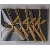 Mizuhiki Ornament No. 114, Set of 5