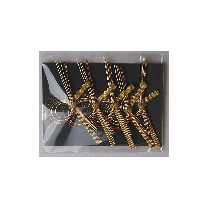 Mizuhiki Ornament No. 114, Set of 5