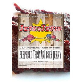 Black Peppered Teriyaki Jerky Jerks 7oz
