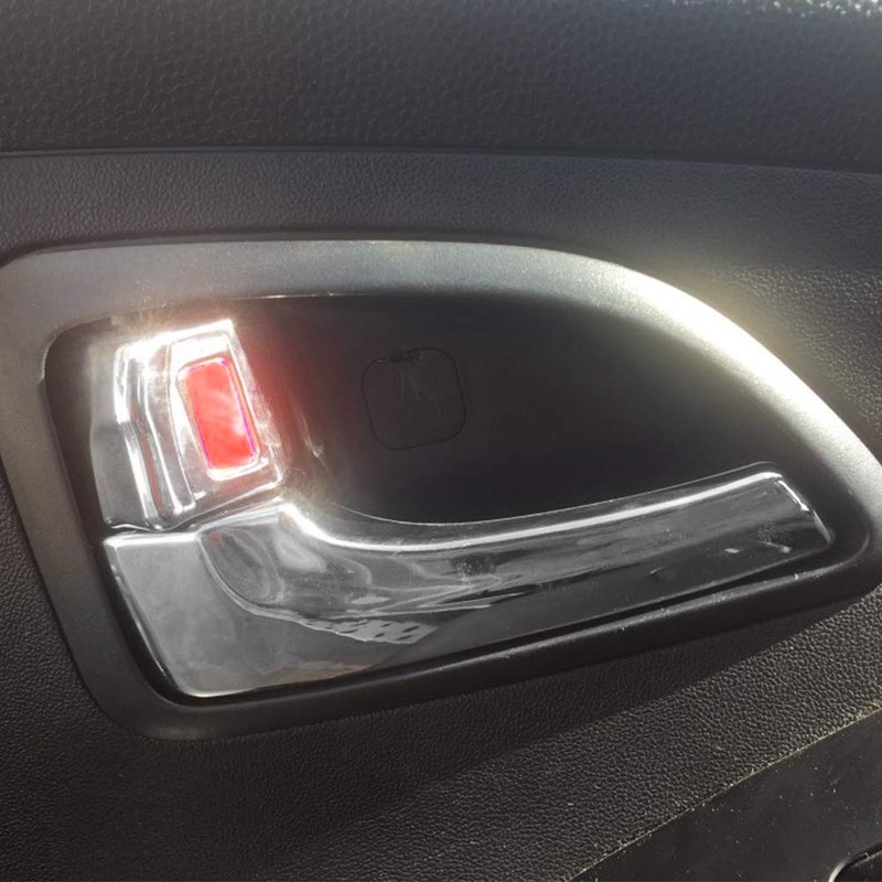 1 Pair Car Interior Door Handle, 82620-2S010 82610-2S010 Electroplating Bright