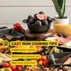 Lodge Round Cast Iron Mini Server - Heat-Treated - Perfect