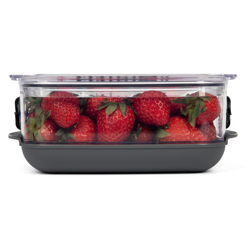 ProKeeper+ by Progressive Stackable Produce ProKeeper Storage Container with Stay-Fresh