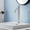 Single Cold Water Kitchen Faucet Stainless Steel Single Hole Bathroom
