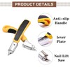 2 PCS Staple Removers Sturdy Staple Puller Tool Stapler Removers
