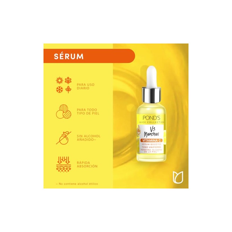Serum Booster Facial Ponds Vs. Manchas Vitamina C 30 g
