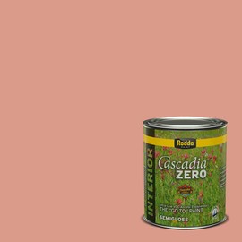 Rodda Paint CASCADIA ZERO Interior Semi-Gloss Paint & Primer in One, Quart, Alexandra Peach