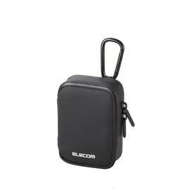 Elecom Zeroshock Water Resistant Small Case for Digital Camera - Black