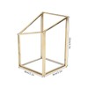 Mini Glass Storage Container Flower Pot Planter Vase Bowl Home