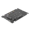 Simplecom SA207 mSATA + M.2 (NGFF) to SATA 2 in