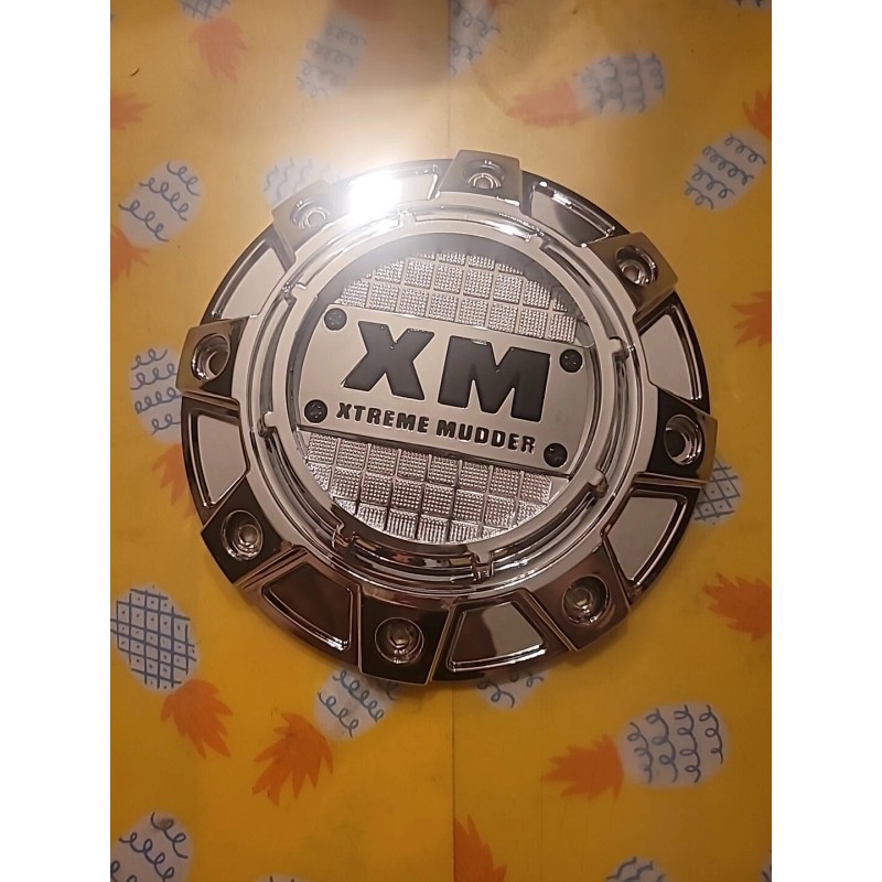 Xtreme Mudder Chrome Wheel Center Cap 1216 New With Screws
