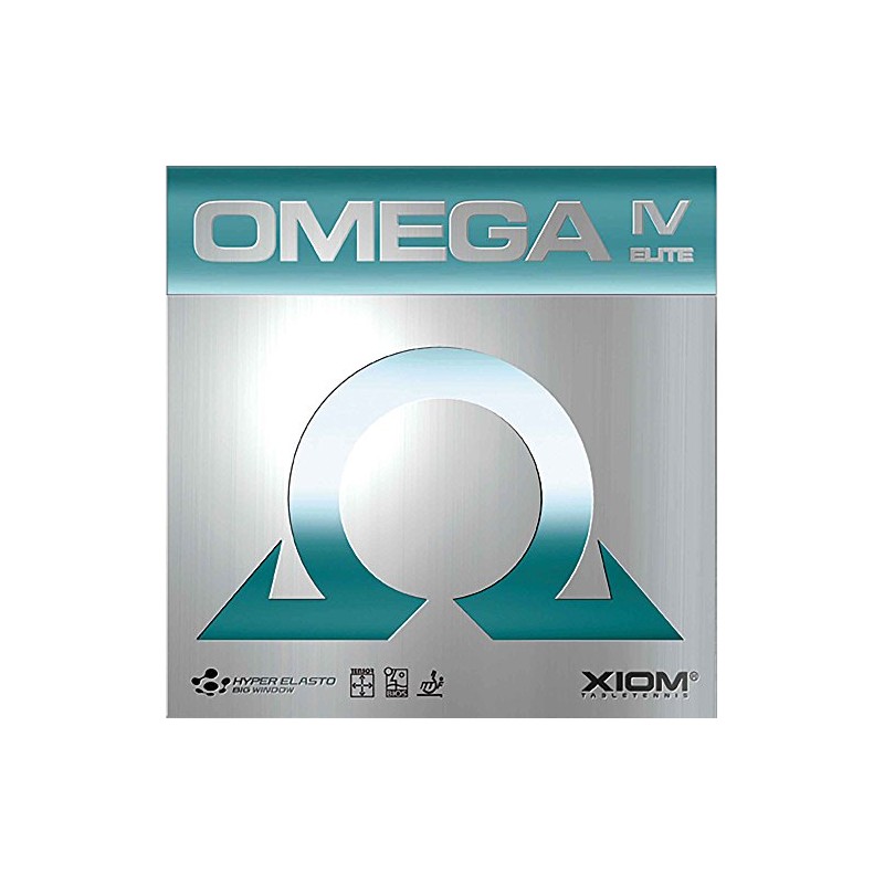 Xiom Rubber Omega IV Elite, black, 2.0 mm