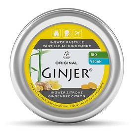 Original GINJER Lemon Pharma Organic Ginger Pastille
