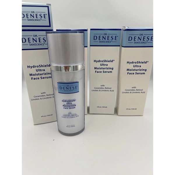 Dr. Denese HydroShield Ultra Moisturizing Face Serum 4 oz Luxury