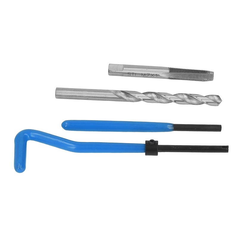 30pcs Thread Repair Kit M7x1 Steel High Efficiency Drill Tap