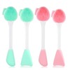 4 Pcs Silicone Face Brush Face Mask Brush Face Scrub