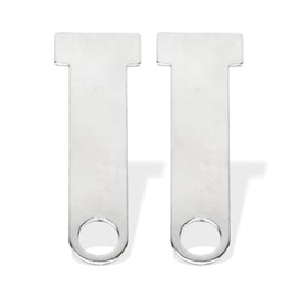 Motorbike Theft Protection 2 Piece Motorcycle Helmet Quick Release Motorcycle Helmet Lock Motorcycle Helmet Lock Extension (Silver)
