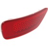 FITRITE AUTO PARTS New Rear Left Driver Side Bumper Reflector